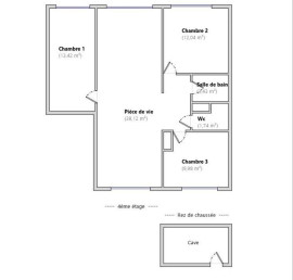 
                                                                                        Vente
                                                                                         Appartement T4 chaleureux et lumineux de 78 m2