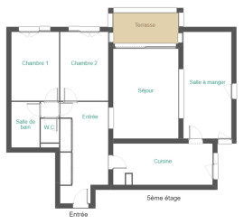 
                                                                                        Vente
                                                                                         Appartement T4 en parfait état, climatisé, dans une résidence entièrement rénovée
