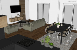 Vente
Appartement T5 de 130 m² + terrasse + PARKING