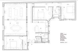 
                                                                        Vente
                                                                         Appartement T5 entièrement rénové - Paris 16e