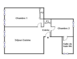 
                                                                                        Location
                                                                                         Auterive centre – T3 meublé 59 m² à louer