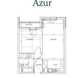 
                                                                                        Location
                                                                                         Beau 2 pièces meublé 45m² avec balcon