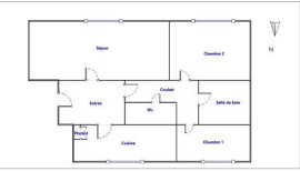 
                                                                                        Location
                                                                                         BEAU 3 PIÈCES 62m² AVEC BALCON & PARKING