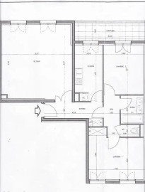 
                                                                                        Location
                                                                                         Beau 3P 75m² avec cave et parking Centre Ville