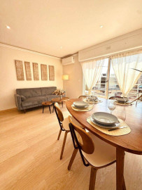 
                                                                                        Location
                                                                                         Beau 3P meublé 55m² avec terrasse sud 10m² Vue mer