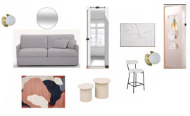 
                                                                                        Location
                                                                                         Beau studio meublé 15m² avec terrasse