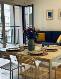 
                                                                                        Location
                                                                                         Beau T2 meublé 40m² avec terrasse et parking