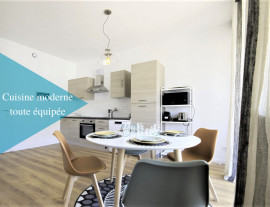 Location
Beau T3 meublé, Vue dégagée, Balcon, TOUT INCLUS