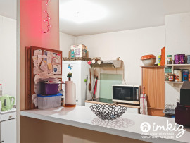 Vente
Beau T4 rez-de-jardin, terrasse & 2 places parking