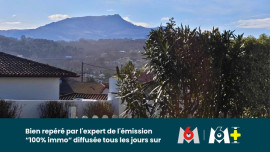 
                                                                                        Vente
                                                                                         BIDART – T3 en Rez-de-jardin avec vue sur la Rhune