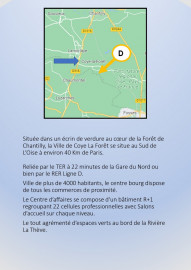 Vente
Bureaux Neufs à COYE LA FORET 60580