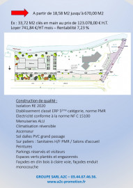 Vente
Bureaux Neufs à COYE LA FORET 60580