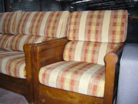 
                                                                                        Meuble
                                                                                         Canapé lit et 2 fauteuils, promotion