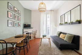 
                                                                                        Vente
                                                                                         Cannes Bas Carnot appartement 3 pièces au calme parfait état meublé