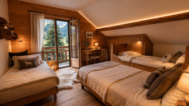 
                                                                                        Vente
                                                                                         CHALET D'EXCEPTION à la Morte– 190 m²  Vue panoramique – Studio indépendant – Alpe du Grand Serre