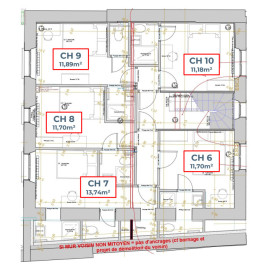 
                                                                                        Colocation
                                                                                         Chambre 12.56m² à Rennes