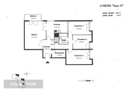 
                                                                                        Colocation
                                                                                         Chambre 2 - Appartement 4 pièces