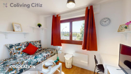 
                                                                                        Colocation
                                                                                         Chambre avec salle de bain wc