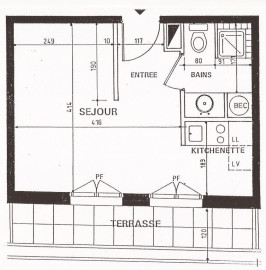 
                                                                                        Location
                                                                                         Charmant studio avec balcon au Coeur de Ville
