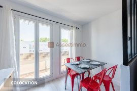 
                                                                                        Colocation
                                                                                         Colocation Meublée 1 chambre douche et ménage