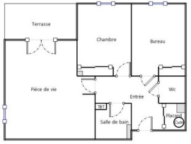 
                                                                                        Vente
                                                                                         Colomiers- T3- climatisé - terrasse - parking ssol