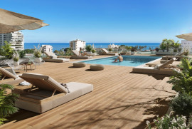 
                                                                                        Vente
                                                                                         DERNIER ETAGE VUE MER Penthouse Villeneuve loubet