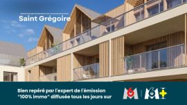 
                                                                                        Vente
                                                                                         DERNIER T5 NEUF 103m² + TERRASSE 28m² + 2 PARKINGS – ST GRÉGOIRE / RENNES