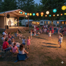 
                                                                                        Vente
                                                                                         DORDOGNE CAMPING 4* A FORT POTENTIEL 12 HA