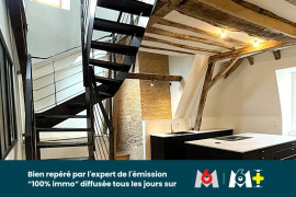 
                                                                                        Vente
                                                                                         DUPLEX REFAIT A NEUF - T4  78m² Centre Historique