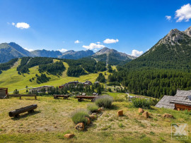 
                                                                                        Vente
                                                                                         Élégant T2 rénové  jardin, vue montagne.