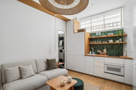 
                                                                                        Vente
                                                                                         EXCLUSIVITE - Studio Rénové - Lamarck Caulaincourt