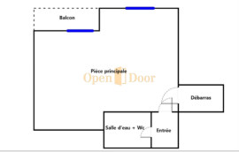 
                                                                                        Location
                                                                                         F1 avec balcon et cave - Sucy-en-Brie