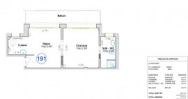 
                                                                                        Vente
                                                                                         Grand studio avec terrasse