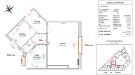 
                                                                                        Vente
                                                                                         GRAND STUDIO SUR COUR