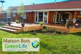 
                                                                                        Vente
                                                                                         KIT MAISON BOIS GreenLife©, pret au montage