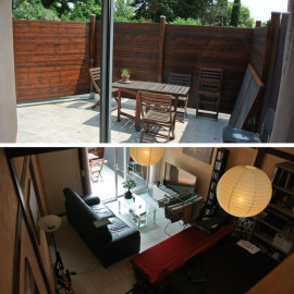 
                                                                                        Location
                                                                                         Lardenne maison T3 70m² avec terrasse et 2 parking