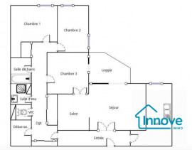 
                                                                                        Location
                                                                                         Le Chesnay, limite Versailles, lumineux T5 avec loggia