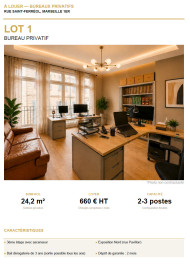 
                                                                                        Location
                                                                                         Location Bureaux Marseille 13001
