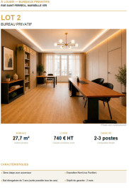 
                                                                                        Location
                                                                                         Location Bureaux Marseille 13001