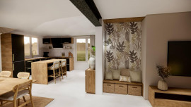 
                                                                                        Vente
                                                                                         Maison 141m2 avec travaux de finitions