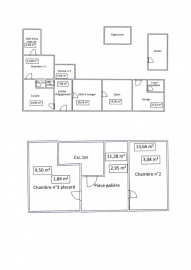 
                                                                                        Vente
                                                                                         MAISON 3 CHAMBRES, 107M2+ GRAND TERRAIN , POZIERES