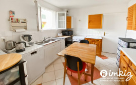 Vente
Maison 6 pièces : 4 chambres, 2WC, garage, jardin