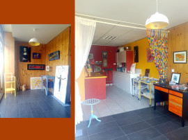 
                                                                                        Vente
                                                                                         Maison avec Local pro  en RDC - 170 m²