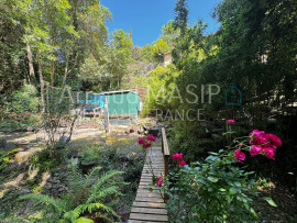 Vente
MAISON DE CARACTERE EN PIERRES, JARDIN ET BOSQUET, PLACE PARKING, AU PIED DU CHATEAU CATHARE
