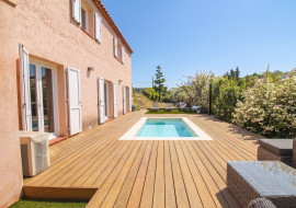 
                                                                                        Vente
                                                                                         MAISON INDIVIDUELLE RÉCENTE - Secteur SAINT-PIERRE DE FÉRIC / COSTIÈRES - VUE DÉGAGÉE ET CALME avec PISCINE