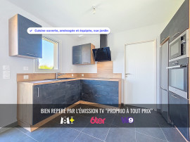 Vente
Maison Plain pied 93m3 - 3 chambres - Garage
