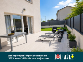 
                                                                                        Vente
                                                                                         Maison récente, 3 chambres,  terrasse et garage,  DPE A