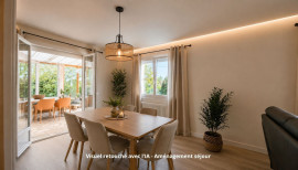 
                                                                                        Vente
                                                                                         MAISON RENOVEE 145 m², GARAGE 40 m², TERRAIN 1 555 m², CORSANT-LA NEUVE