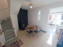 
                                                                                        Location
                                                                                         Maison T3 avec jardin et poêle à pellets