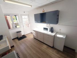 
                                                                                        Location
                                                                                         Maison T3 avec jardin et poêle à pellets